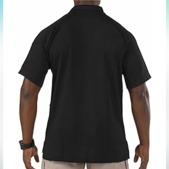 5.11 Tactical Short Sleeve Polo black collar Moisture Wicking, Style 71049 2X - Picture 10 of 10